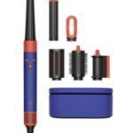 Moldeador multifunciones y secador Dyson HS08 Airwrap i.d. Tecnología Bluetooth (Azul Vinca/Topacio) 100% ORIGINAL