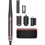 Moldeador multifunciones y secador Dyson HS08 Airwrap i.d. Tecnología Bluetooth (Jasper Plum) 100% ORIGINAL